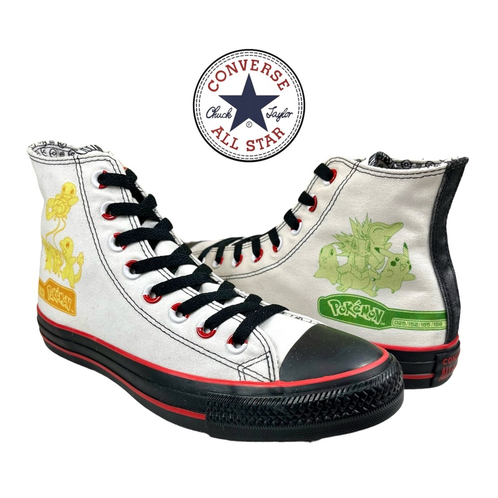 Converse Chuck 70 Hi Pokémon Men 6.5 Women 8.5 Canvas Sneakers